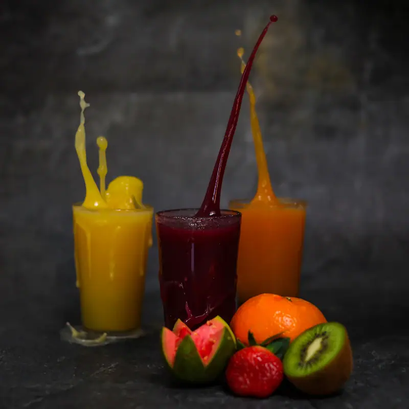 Jus de fruits frais