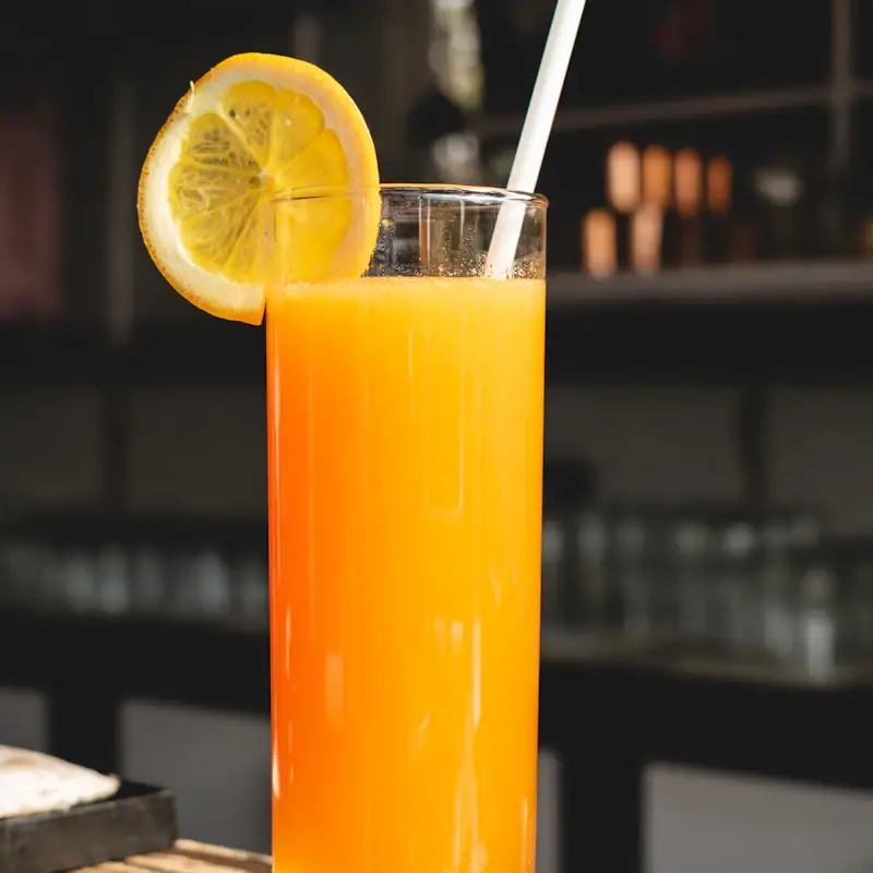 Jus d'orange pressé