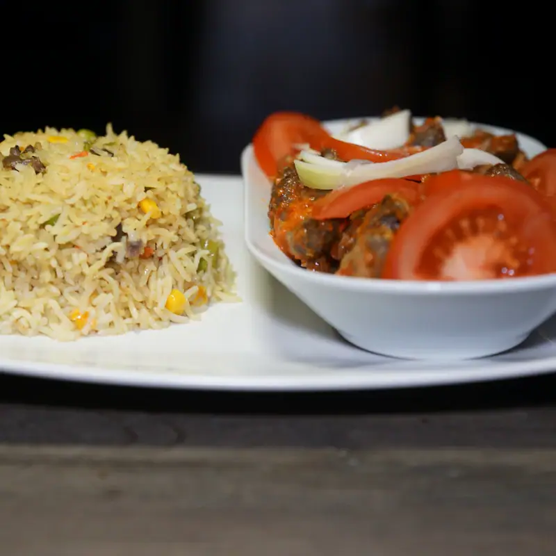 Riz sauce tomate